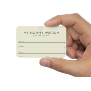 A My Mommy Wisdom Gift Card