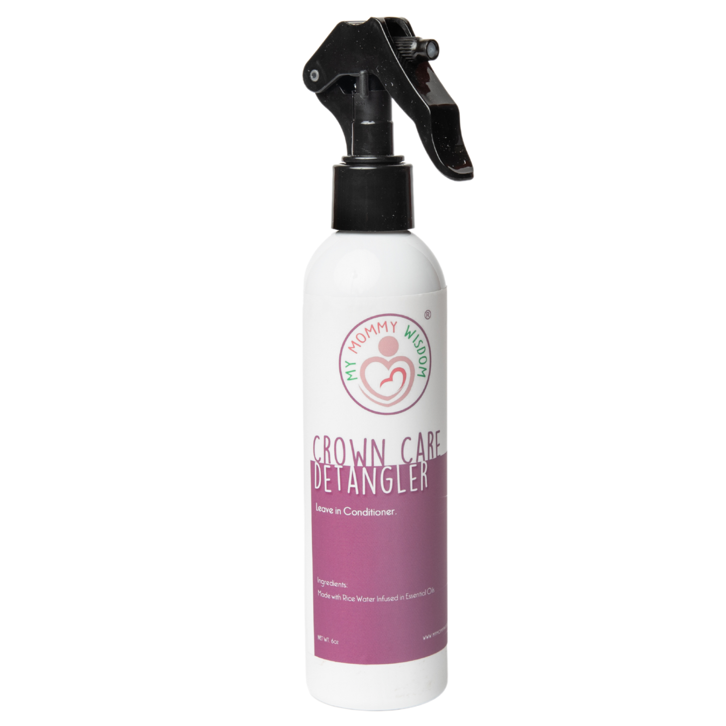 Bottle of My Mommy Wisdom Crown Care Detangler
