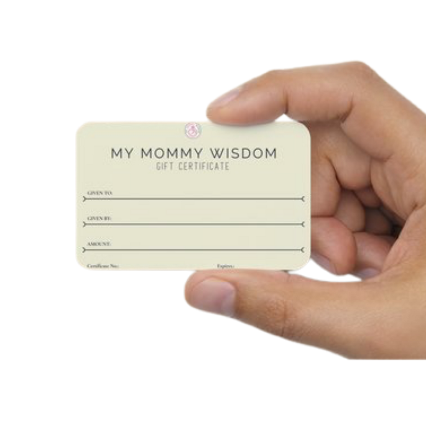 A My Mommy Wisdom Gift Card